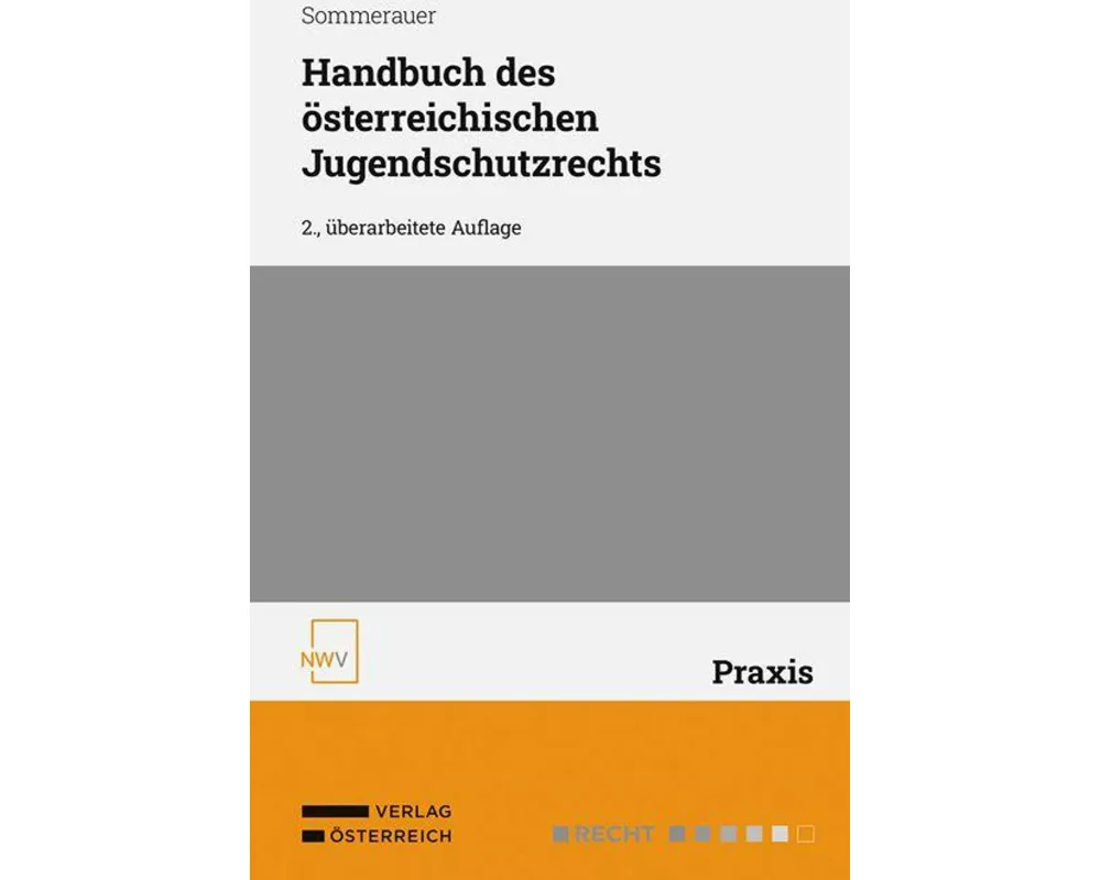 Handbuch des österreichischen Jugendschutzrechts