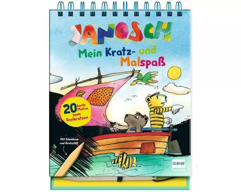 Mein Kratz- und Malspaß: Janosch