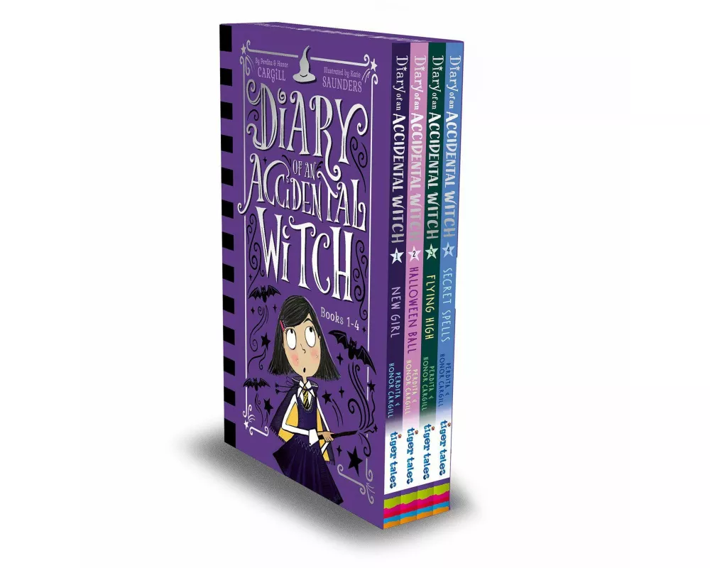 Diary of an Accidental Witch 4-Book Box Set, Books 1-4