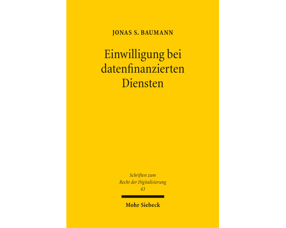 Einwilligung bei datenfinanzierten Diensten