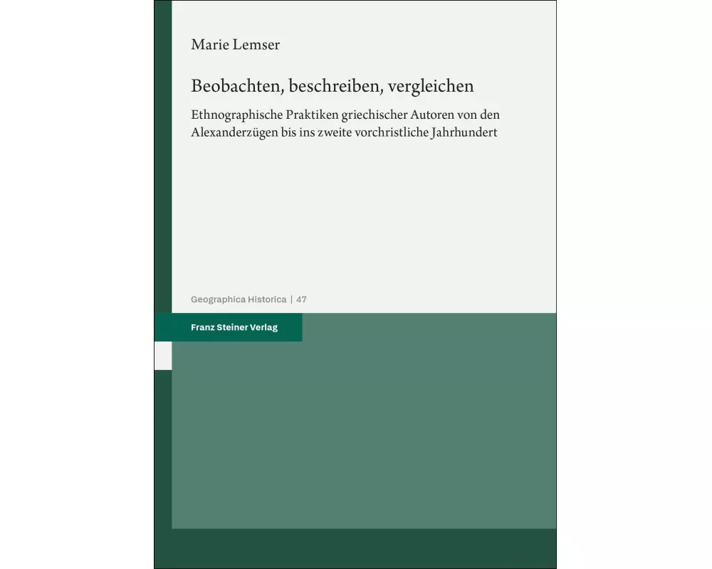 Beobachten, beschreiben, vergleichen