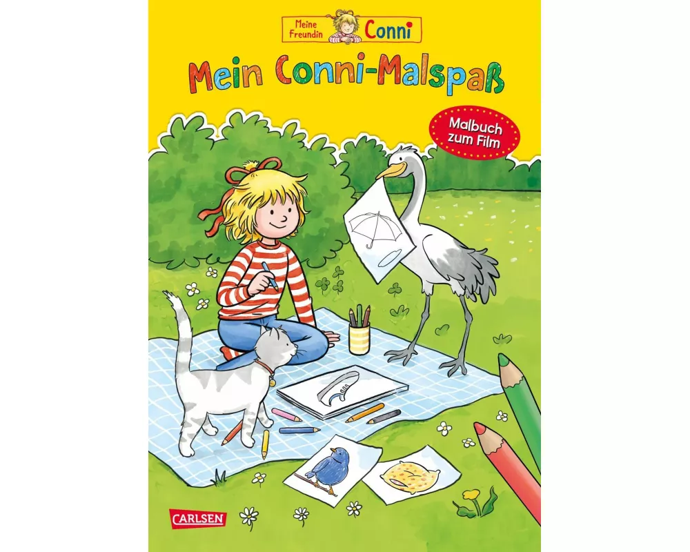Conni Gelbe Reihe (Beschäftigungsbuch): Mein Conni Malspaß