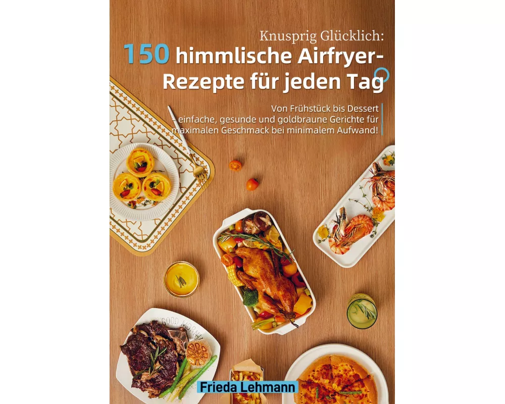 Knusprig Glücklich: 150 himmlische Airfryer-Rezepte für jeden Tag