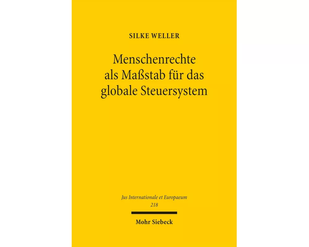 Menschenrechte als Maßstab für das globale Steuersystem