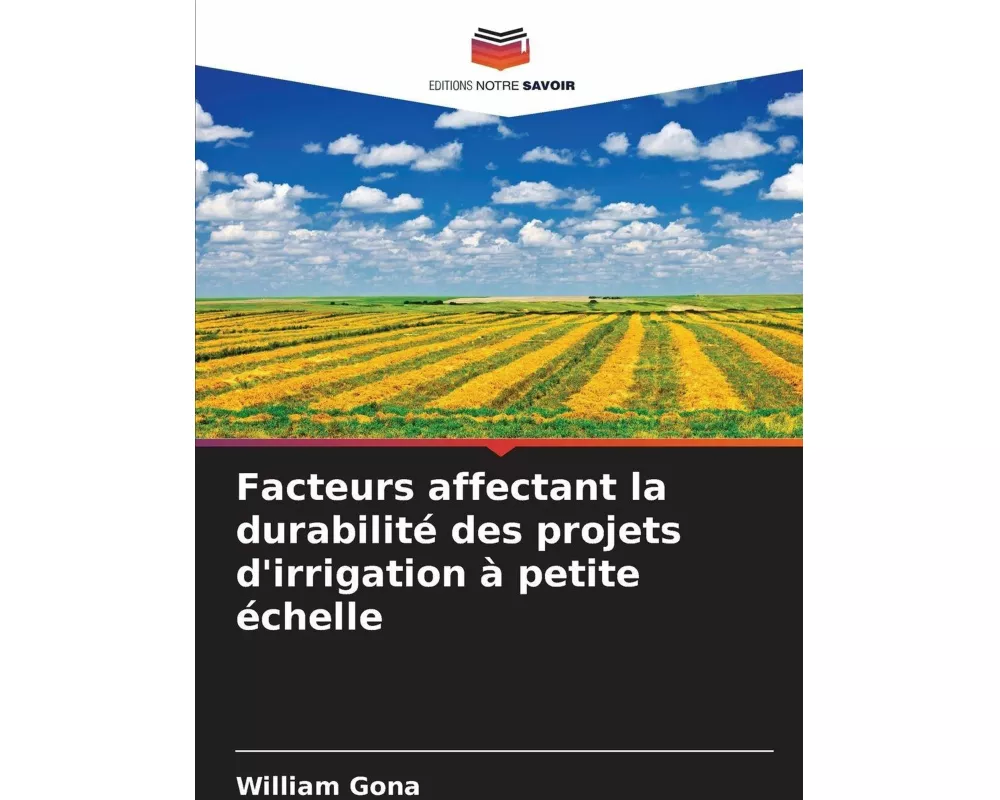 Facteurs affectant la durabilité des projets d'irrigation à petite échelle