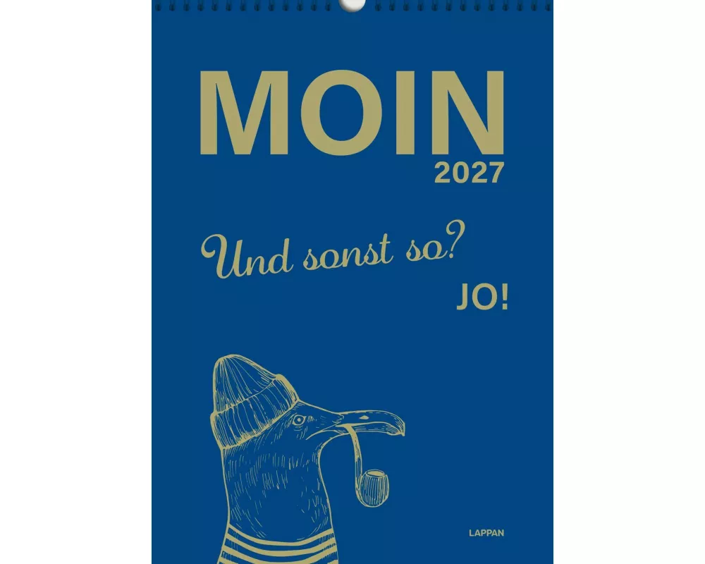 MOIN!: Wandkalender 2027 - Watt mutt, dat mutt
