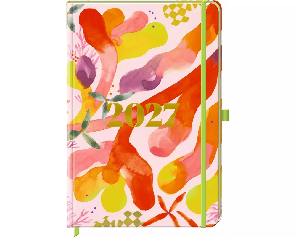 Wochenkalender 2027 - Coral