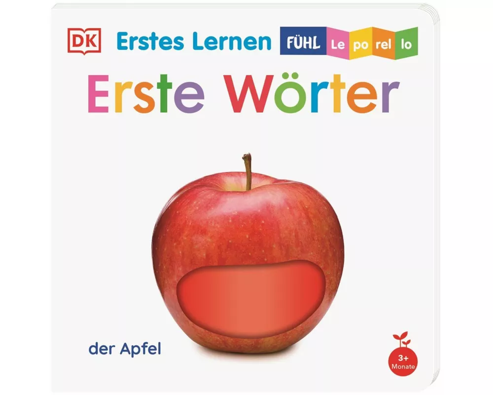Erstes Lernen Fühl-Leporello. Erste Wörter