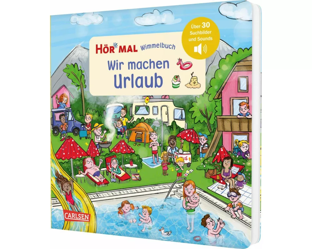 Hör mal (Soundbuch): Wimmelbuch: Wir machen Urlaub