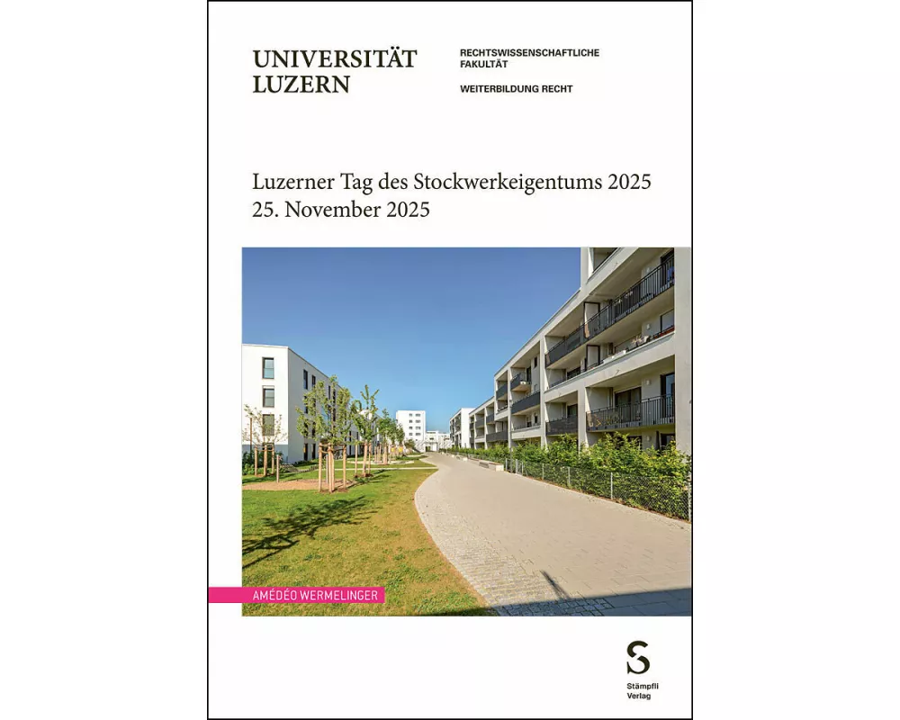 Luzerner Tag des Stockwerkeigentums 2025