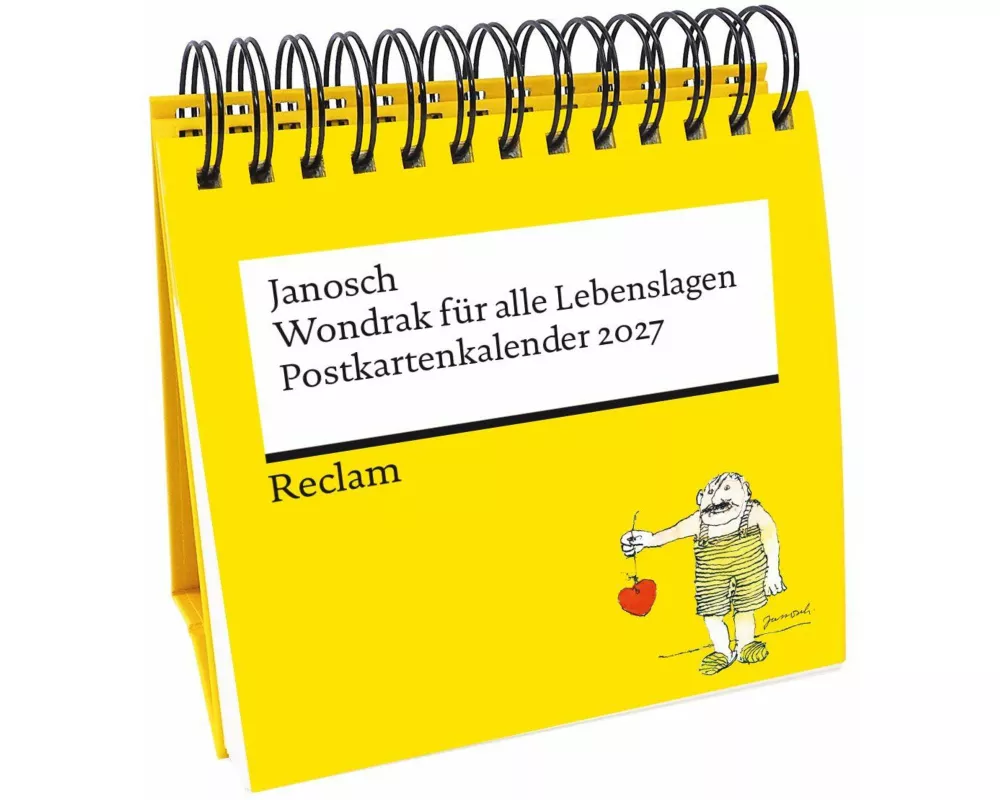 Wondrak für alle Lebenslagen. Postkartenkalender 2027