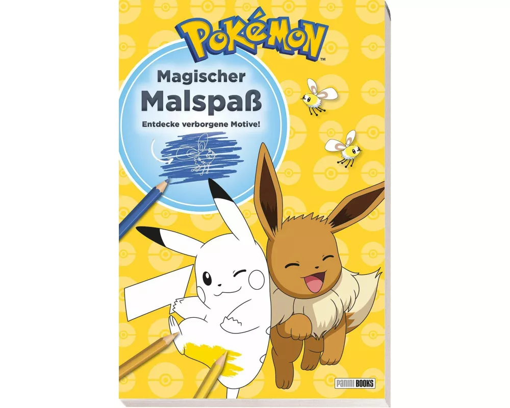 Pokémon: Magischer Malspaß - Entdecke verborgene Motive!