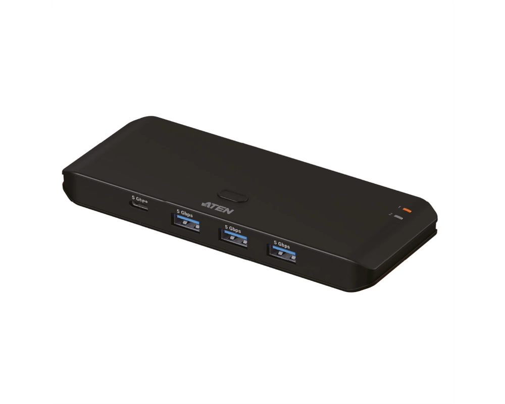 ATEN US4324 2x4-Port USB Sharing Switch, USB 3.2 Gen 1 Peripheral Sharing Switch