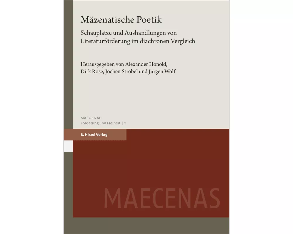 Mäzenatische Poetik