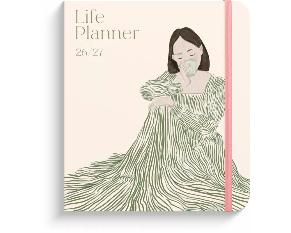 Life Planner Decor Green flow 26/27