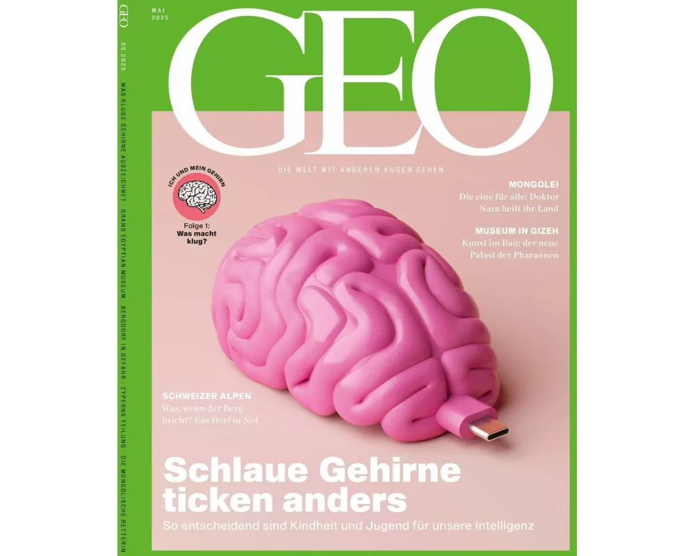 GEO 05/2025 - Schlaue Gehirne ticken anders