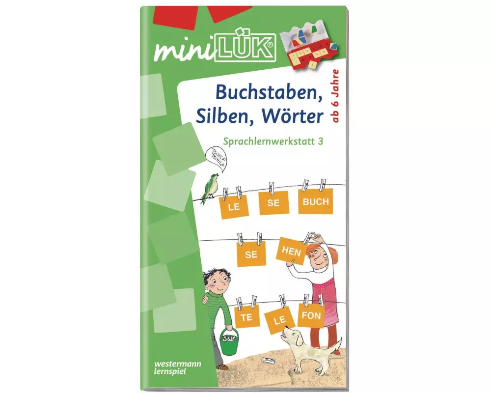 LÜK miniLÜK Buchstaben, Silben, Wörter