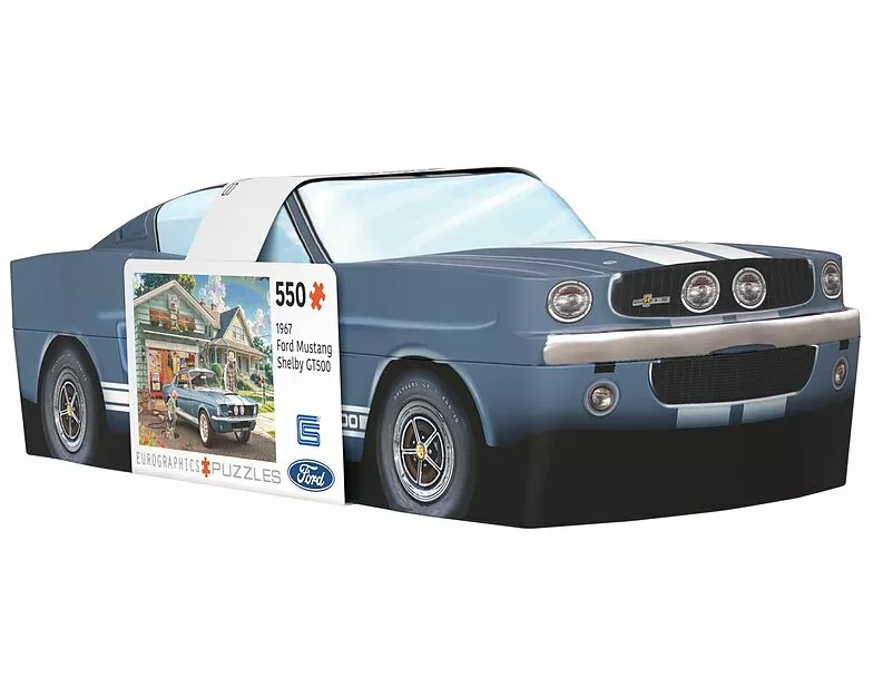 Puzzle in Dosen 550 Teile - Ford Mustang Shelby GT 500 von 1967