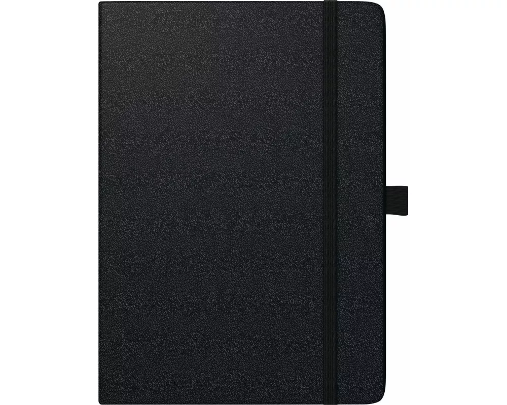 BRUNNEN 1076466907 Buchkalender Kompagnon Mod. 764 66 2027 A5, Kunststoff, schwarz