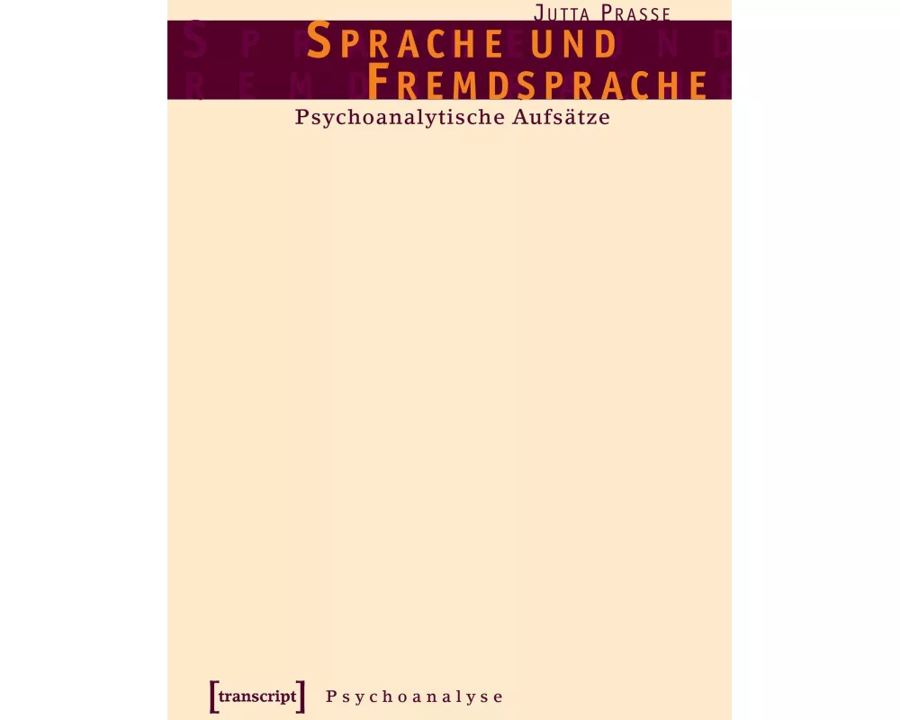 Sprache und Fremdsprache