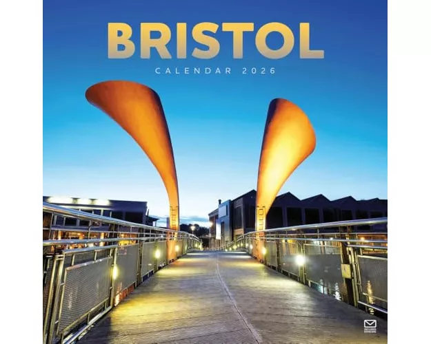 Bristol Square Wall Calendar 2026