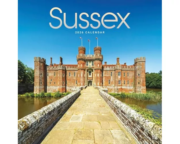 Sussex Square Wall Calendar 2026