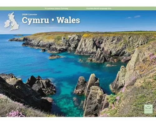 Wales A4 Calendar 2026