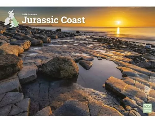Jurassic Coast A4 Calendar 2026