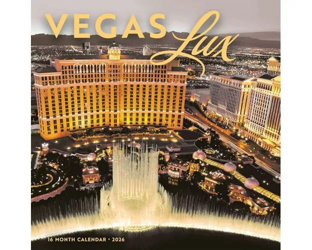 Vegas Lux Square Wall Sunday Start Calen