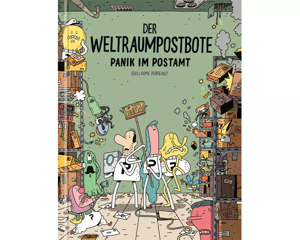 Der Weltraumpostbote - Panik im Postamt