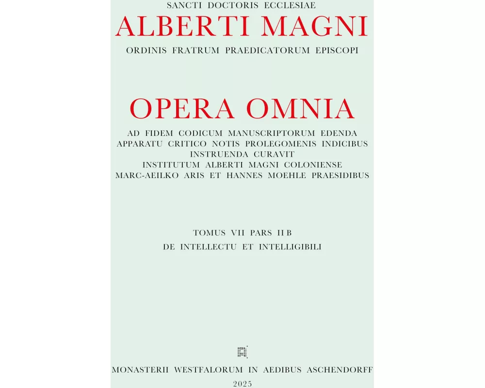 Alberti Magni Opera Omnia