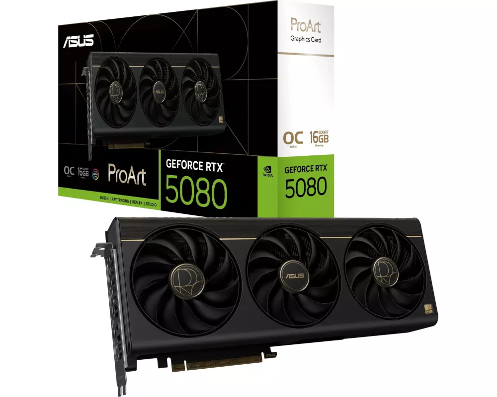ASUS Grafikkarte ProArt GeForce RTX 5080 16GB OC Edition