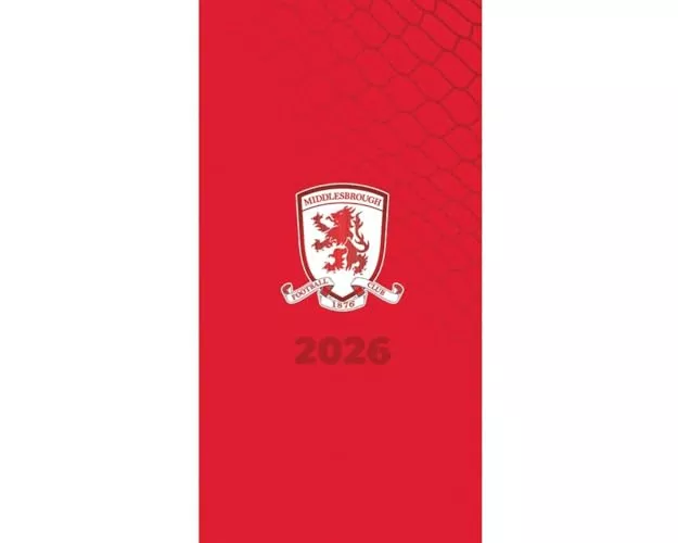 The Official Middlesborough FC Pocket Diary 2026