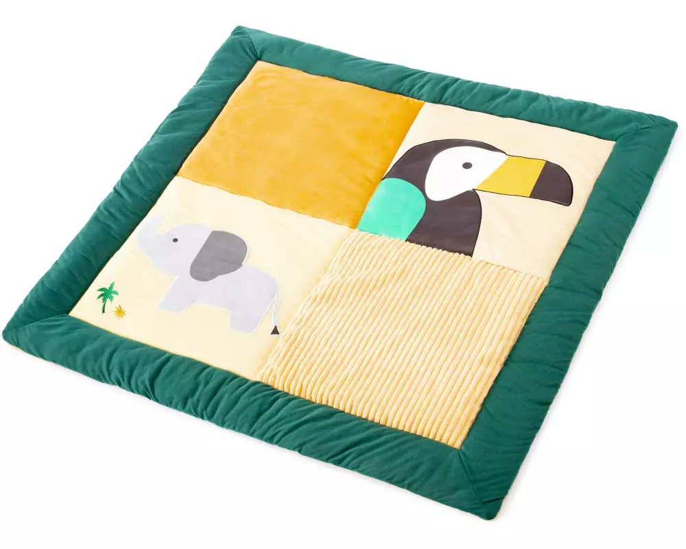 little big friends Spielmatte Dschungel 100 x 100 cm