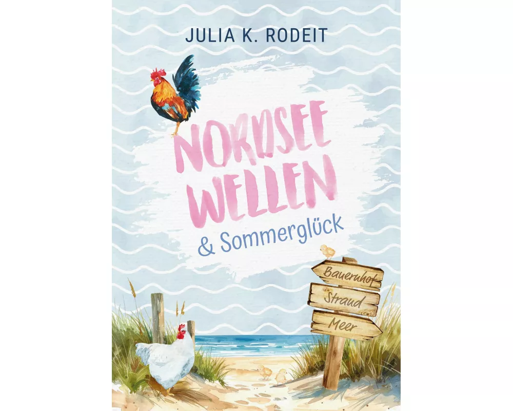 Nordseewellen und Sommerglück
