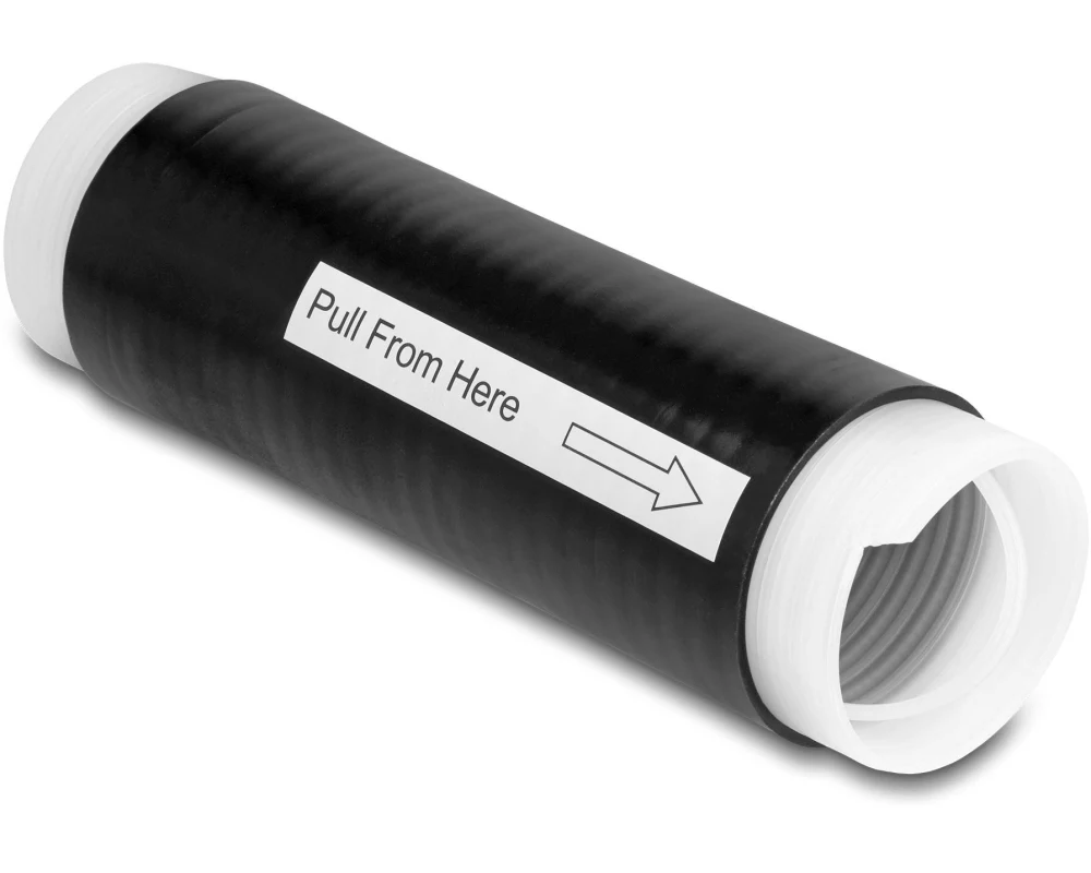 Delock Kaltschrumpfschlauch 0.13 m x 35 mm Schwarz 2 Stück