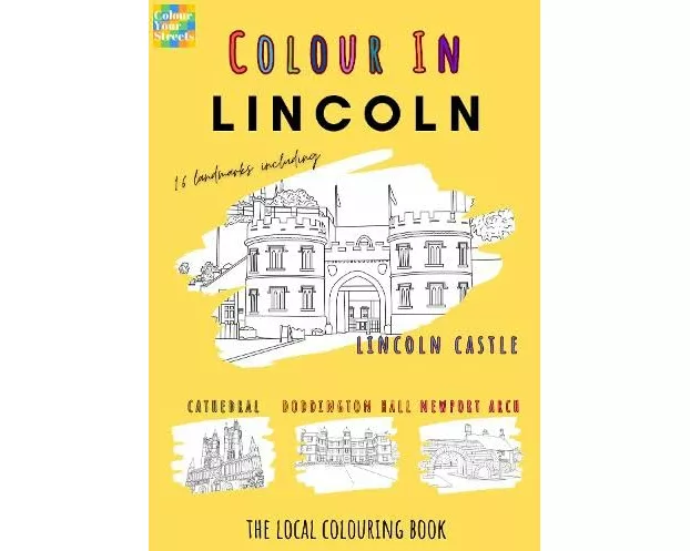Lincoln Colouring Book (A4)