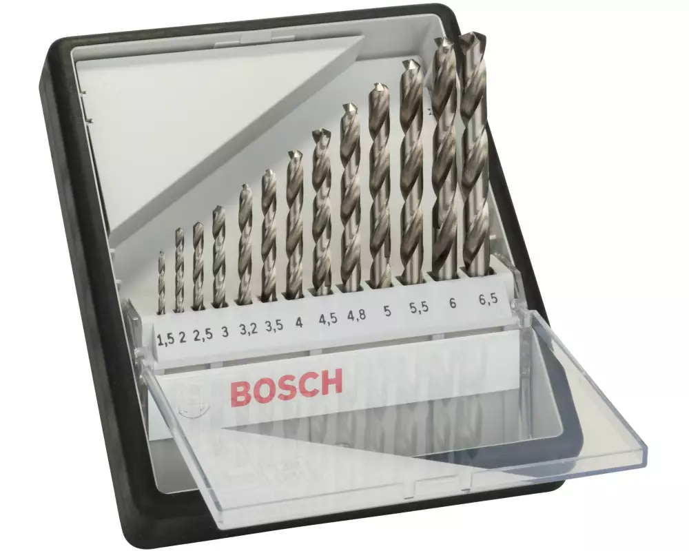 Bosch Professional Metallbohrer-Set HSS-G, 13-teilig