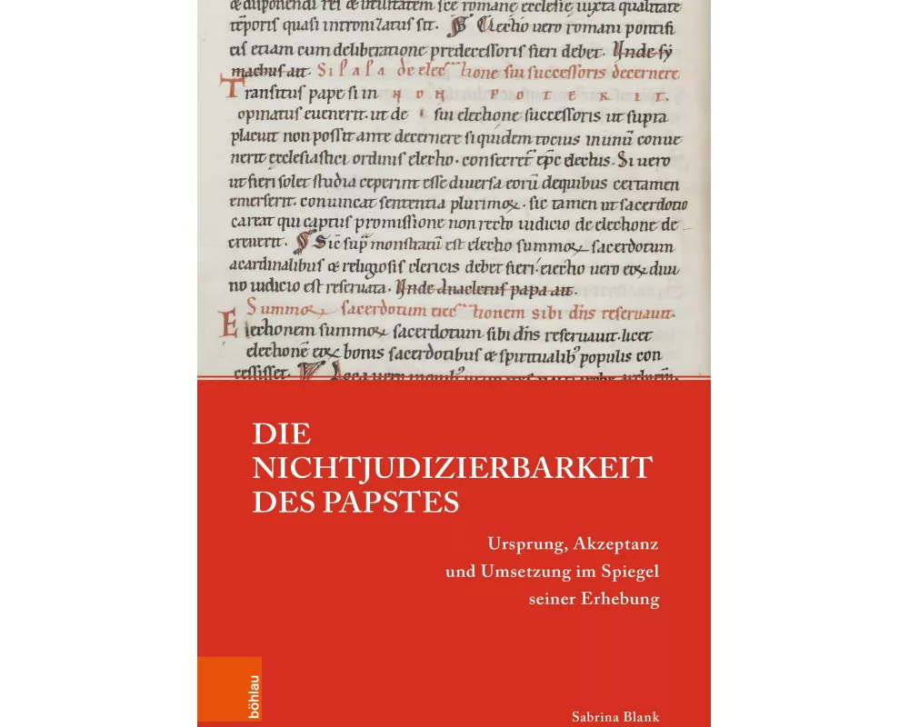 Die Nichtjudizierbarkeit des Papstes