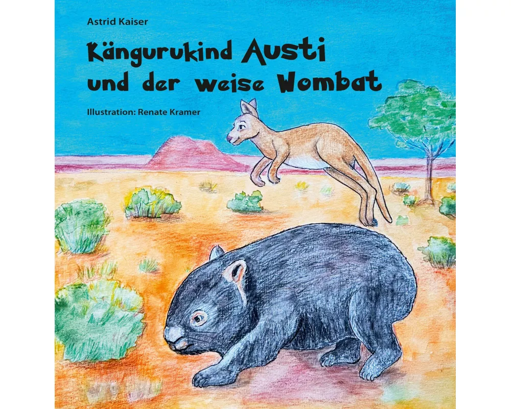 Kängurukind Austi und der weise Wombat