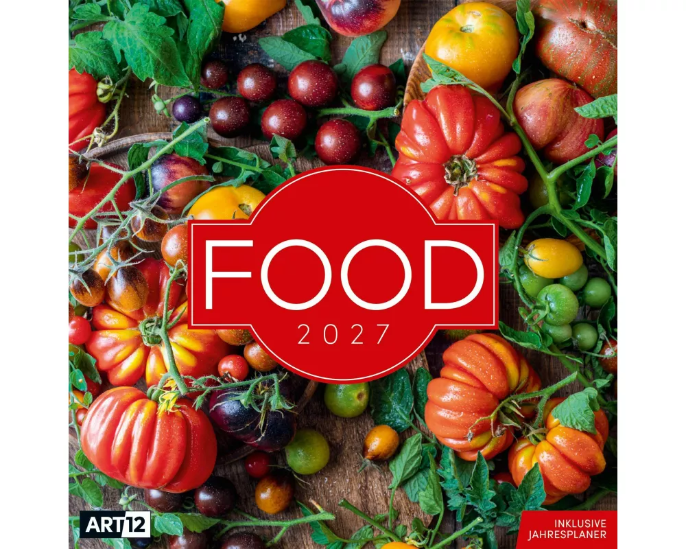Food Kalender 2027 - 30x30 - Art12