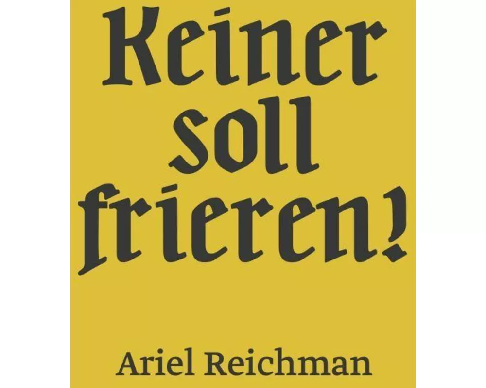 Keiner soll frieren!