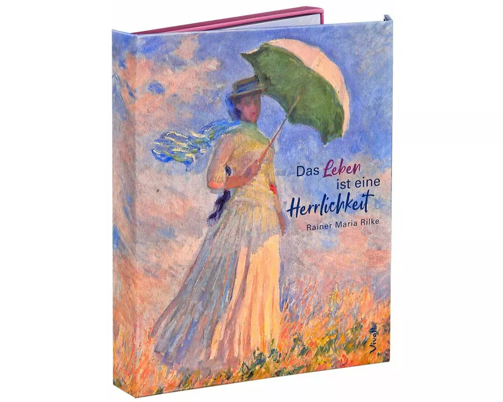 Notizzettelbox Claude Monet »Das Leben ist eine Herrlichkeit«