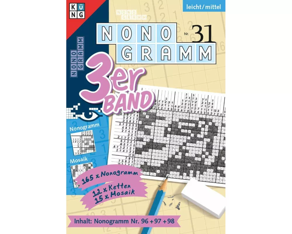 Nonogramm 3er-Band Nr. 31