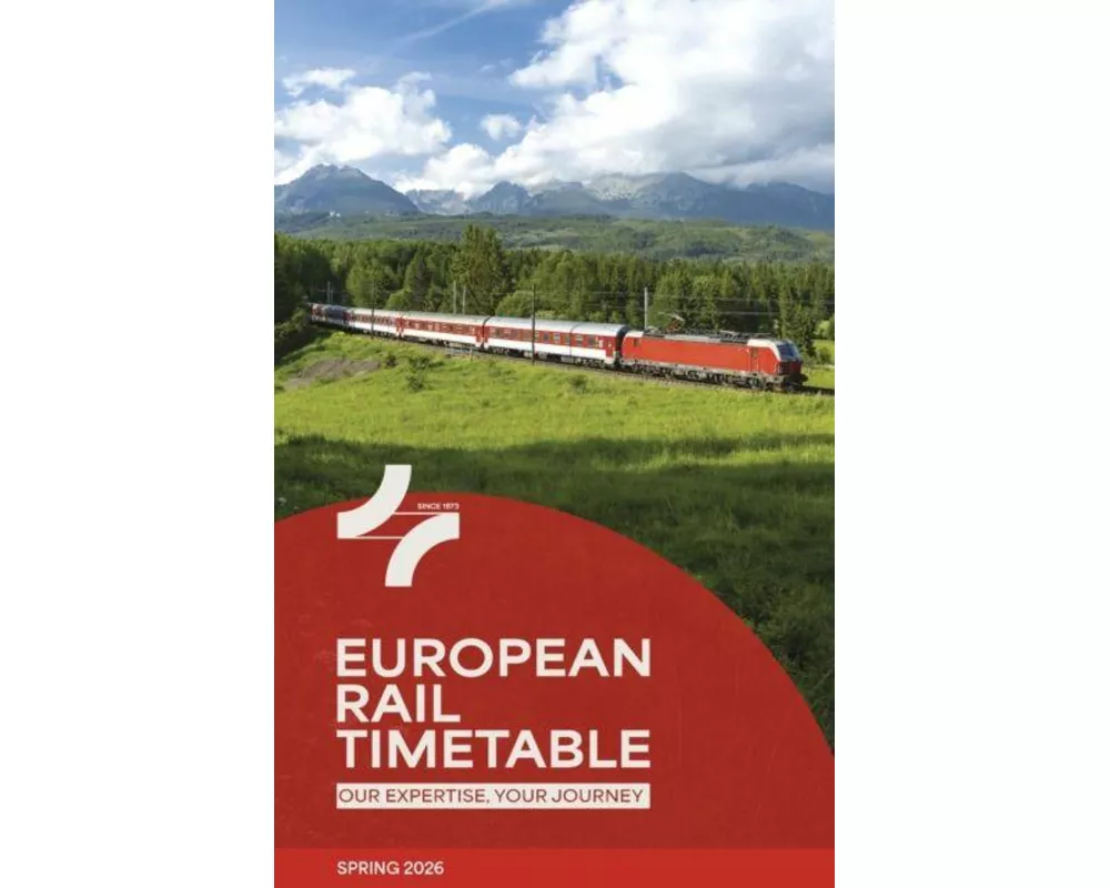 European Rail Timetable Spring 2026
