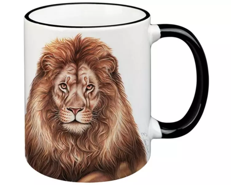 creanorm Tasse Löwe 330 ml, 1 Stück, Weiss