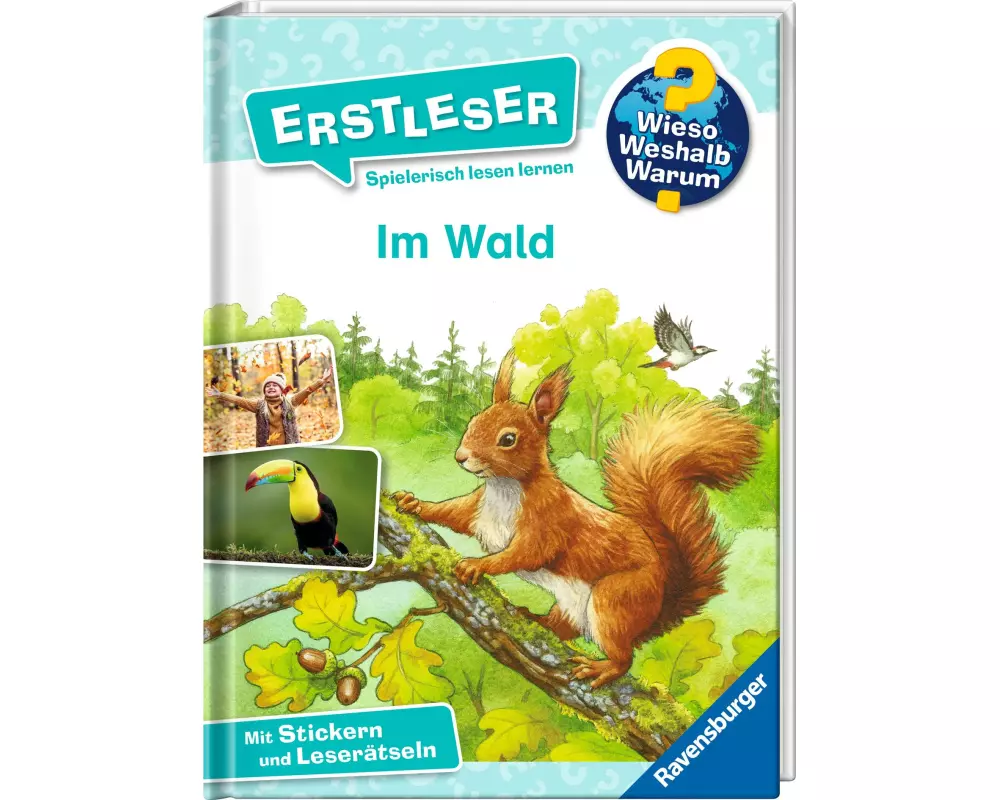 Ravensburger Sachbuch Weso? Weshalb? Warum? Erstleser, Im Wald