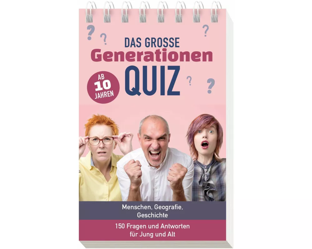Das große Generationen-Quiz I ab 10 Jahren