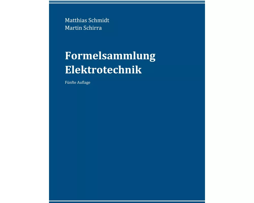 Formelsammlung Elektrotechnik