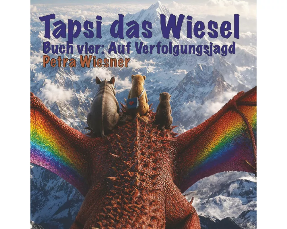 Tapsi das Wiesel auf Verfolgungsjagd